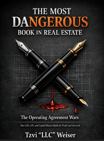 The Most Dangerous Book in Real Estate: The Operating Agreement Wars, by Tzvi "LLC" Weiser